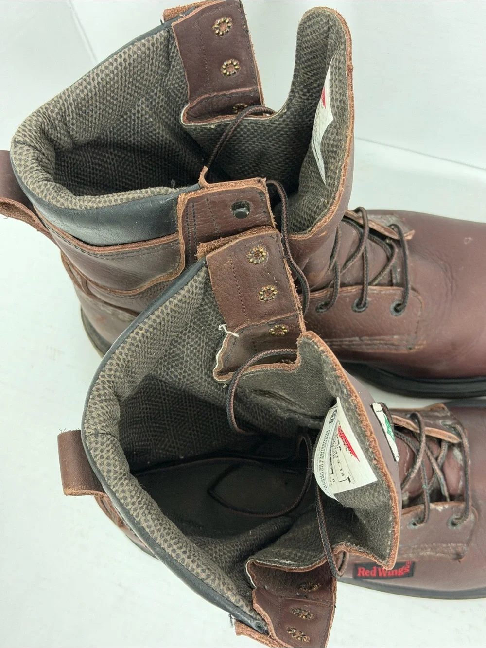 Red Wing 2414 SuperSole 2.0 CSA Steel Toe Leather Gore-Tex Work Boots Size 10 D